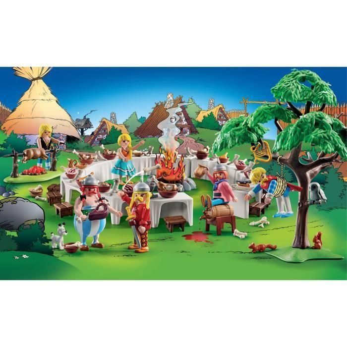 PLAYMOBIL 71827 Astérix: Personajes del banquete del pueblo 1 PLAYMOBIL 71827 Astérix: Personajes del banquete del pueblo 1