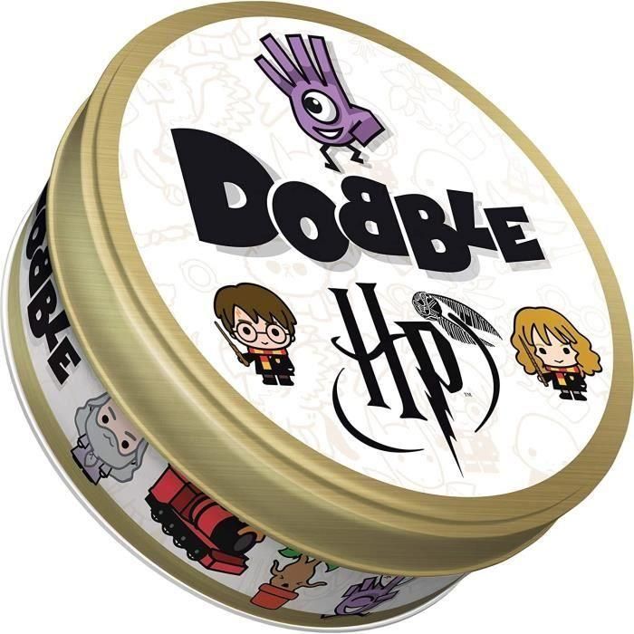 Asmodee Dobble Harry Potter - Juego de Mesa de Velocidad y Observación con 55 Cartas Redondas temáticas 2 Asmodee Dobble Harry Potter - Juego de Mesa de Velocidad y Observación con 55 Cartas Redondas temáticas 2