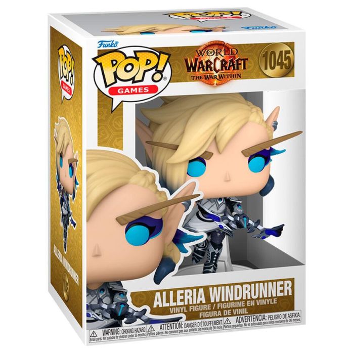 FUNKO Figura POP! World of Warcraft The War Within Alleria Windrunner Vinilo 9cm