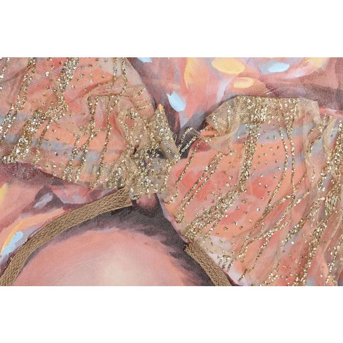 DKD Home Decor Cuadro Colonial Beige Multicolor 3 x 100 x 70 cm (2 Unidades) Hecho a Mano 2