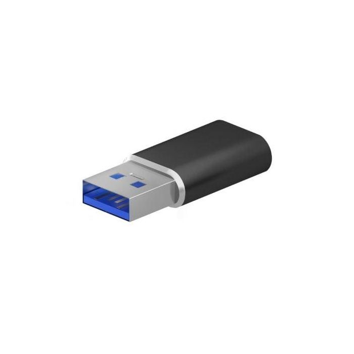 Aisens A108-0678 Mini Adaptador USB 3.2 Gen2 USB-C Hembra a USB-A Macho 10Gbps Carga 3A OTG Negro Aisens A108-0678 Mini Adaptador USB 3.2 Gen2 USB-C Hembra a USB-A Macho 10Gbps Carga 3A OTG Negro
