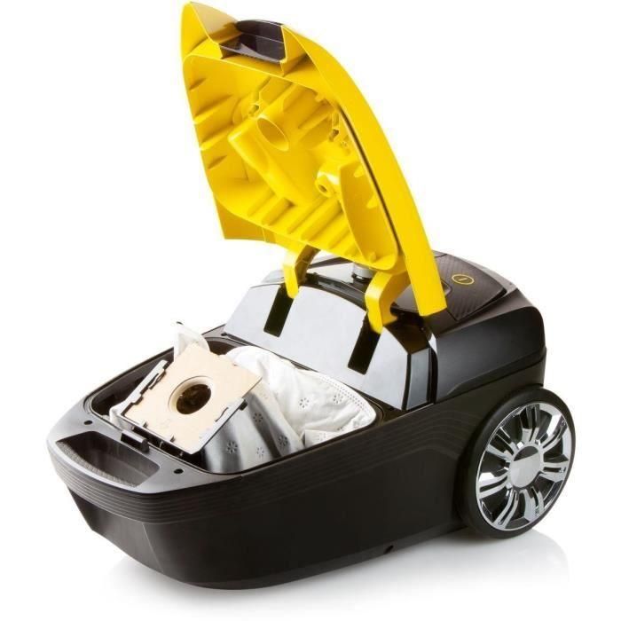 DOMO DO7294S - Aspirador de bote con bolsa - 5L - Filtro HEPA H13 - 73dB - Potencia de succión regulable - Tubo metálico de 90cm 2 DOMO DO7294S - Aspirador de bote con bolsa - 5L - Filtro HEPA H13 - 73dB - Potencia de succión regulable - Tubo metálico de 90cm 2