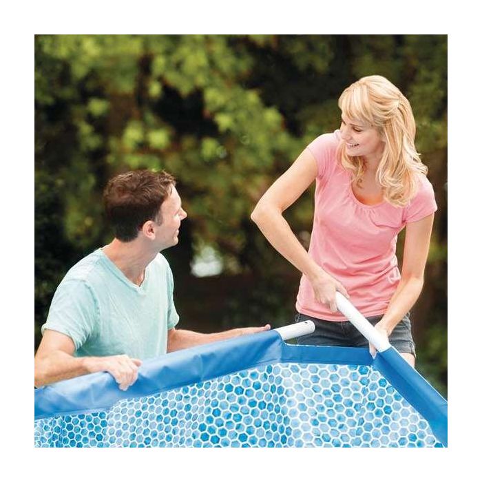 Intex Piscina Metal Frame Redonda 305x76cm 4485L Sin Depuradora para Niños y Adultos 5