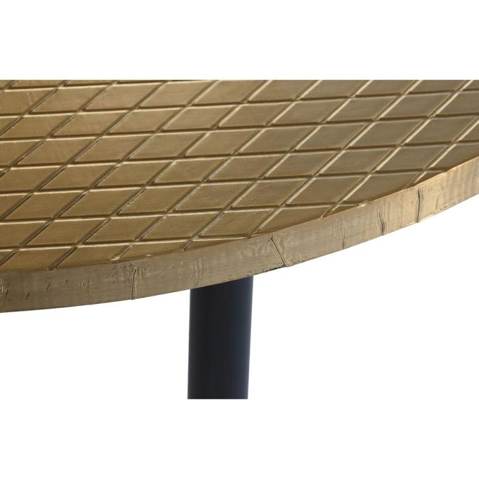 Mesa Centro Glam DKD Home Decor Dorado Negro 85 x 45 x 85 cm 2 Mesa Centro Glam DKD Home Decor Dorado Negro 85 x 45 x 85 cm 2
