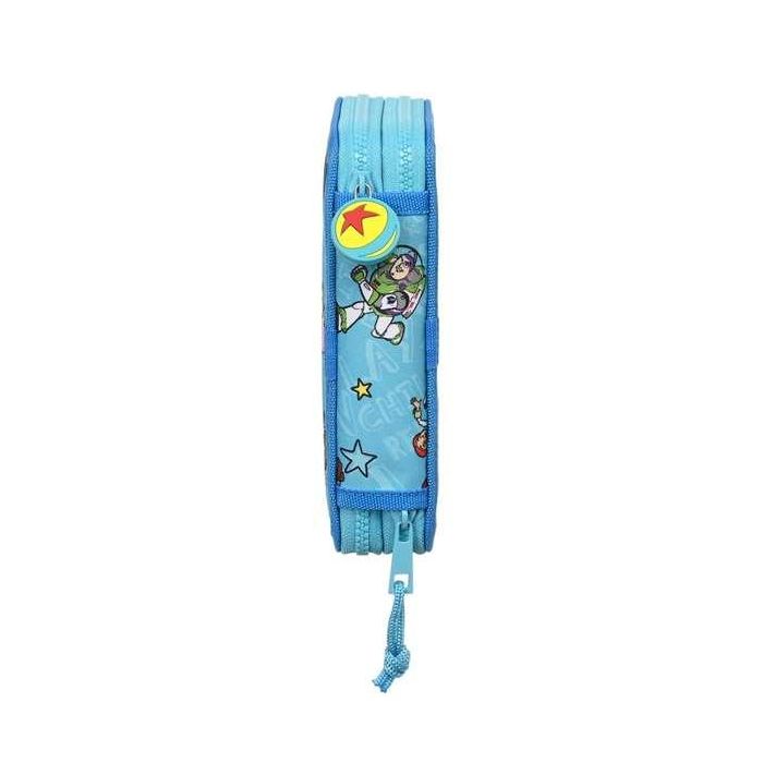 Estuche Escolar con Accesorios Toy Story Ready to play Azul 12.5 x 19.5 x 4 cm (28 piezas) 2