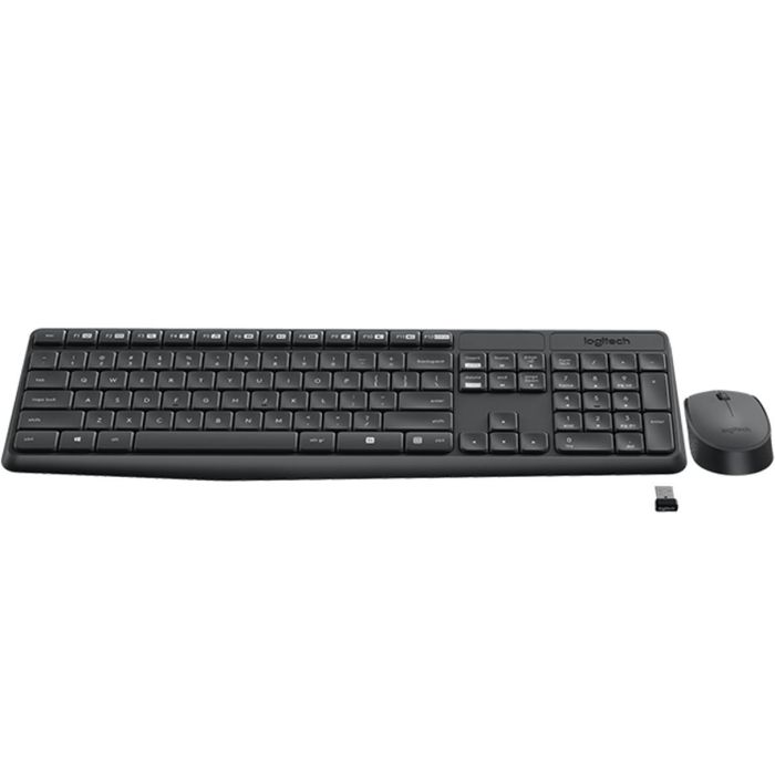 Teclado + Mouse Logitech Mk235 Inalambrico 1 Teclado + Mouse Logitech Mk235 Inalambrico 1