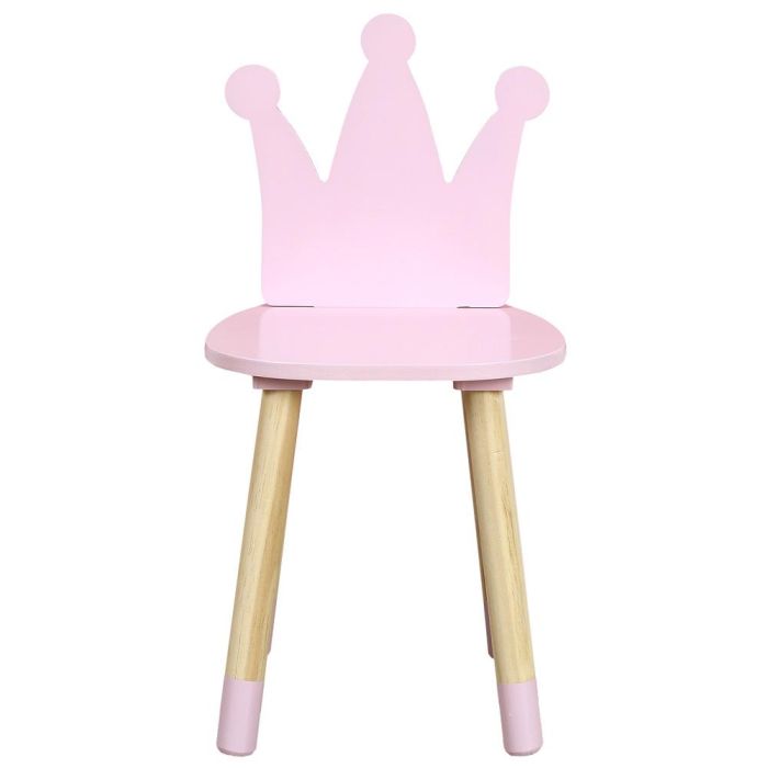 Home Deco Kids Silla Infantil Corona Rosa 2