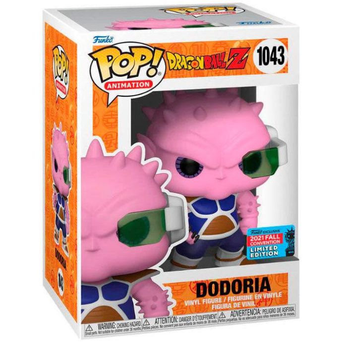 FUNKO Figura POP Dragon Ball Z Dodoria Exclusive Vinilo 9cm