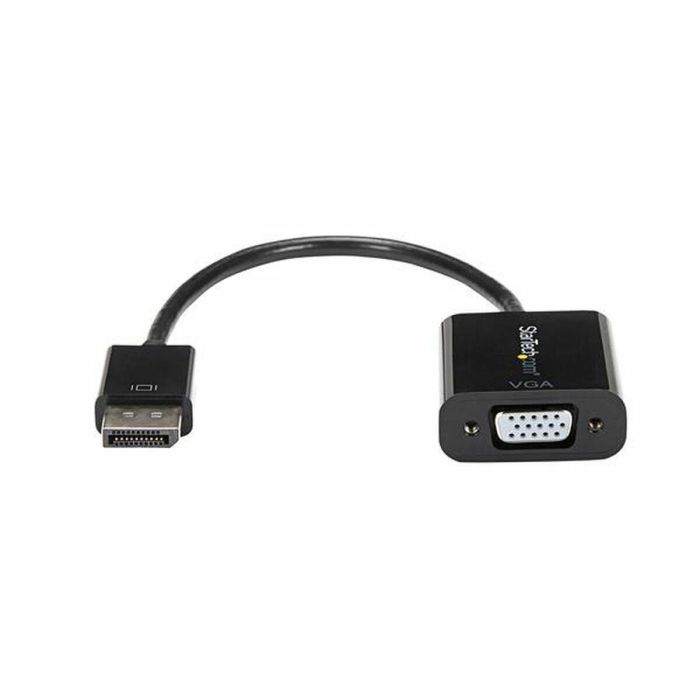 Adaptador DisplayPort a VGA Startech DP2VGA3 Negro 0 Adaptador DisplayPort a VGA Startech DP2VGA3 Negro 0