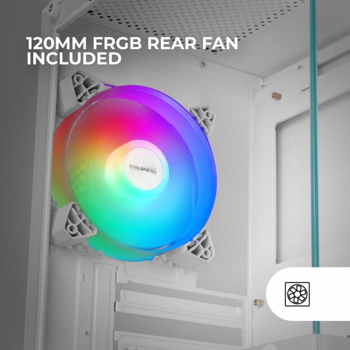 Caja Semitorre ATX Mars Gaming MC-SE2 Blanco 4