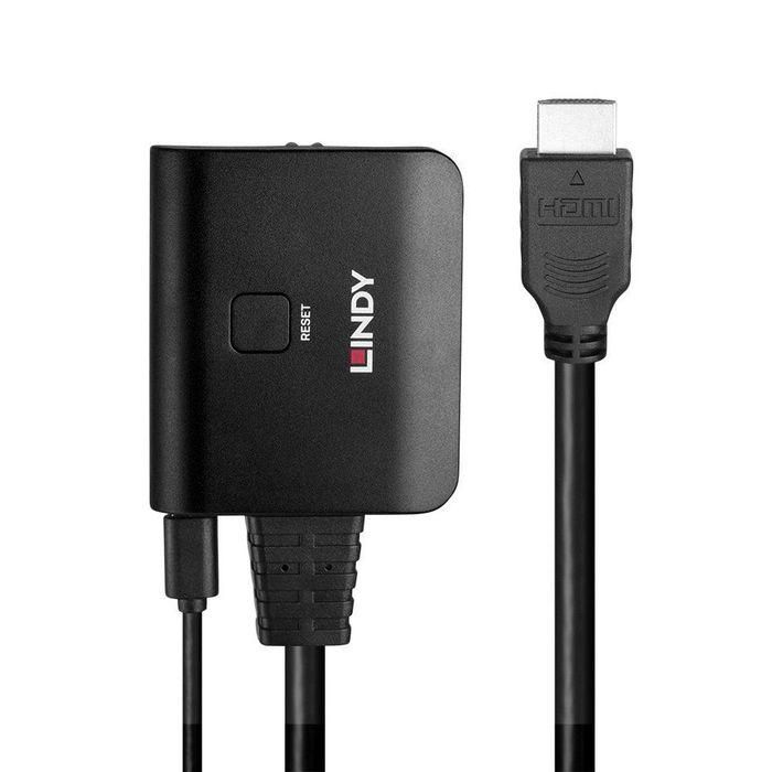 Adaptador HDMI a 2 x HDMI LINDY 38356 Negro 2 Adaptador HDMI a 2 x HDMI LINDY 38356 Negro 2