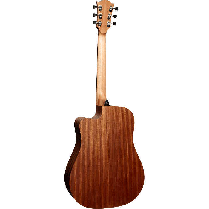 Guitarra Acústica Lâg Dreadnought Cutaway Tramonatne 70 - Natural 7