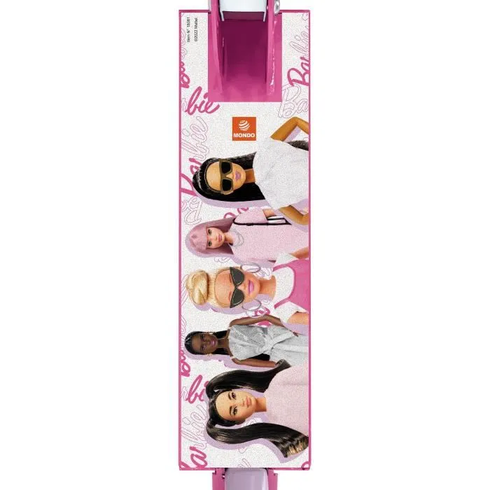 Mondo Patinete 2 Ruedas Plegable Barbie Ideal para Conducción Segura 4