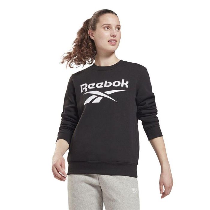 Sudadera sin Capucha Mujer Reebok Identity Logo W 4