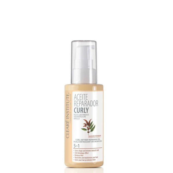 Clearé Institute Aceite Reparador Curly - Hidratación, Brillo y Definición de Rizos 50 ml Clearé Institute Aceite Reparador Curly - Hidratación, Brillo y Definición de Rizos 50 ml
