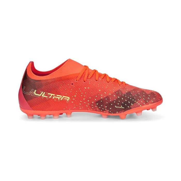 Botas de Fútbol para Adultos Puma Ultra Match MG Naranja 9-10 Años
