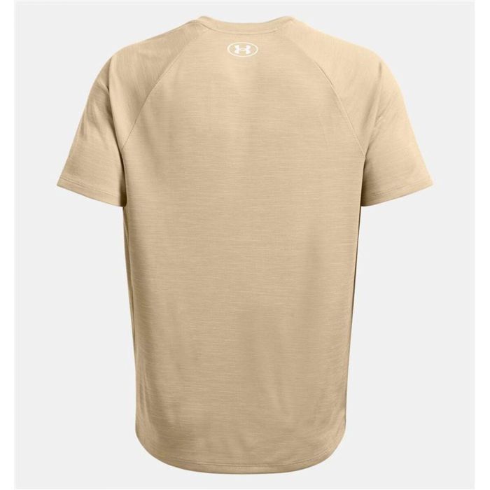 Camiseta de Manga Corta Hombre Under Armour Tech Textured SS Beige 11-12 Años 3
