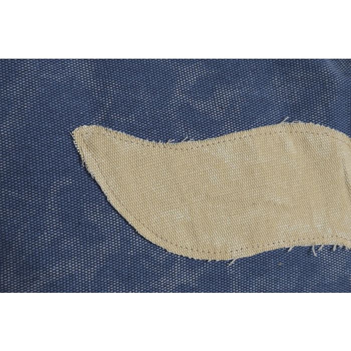 DKD Home Decor Bolso Atlantico Azul Beige 24 x 50 x 60 cm (4 Unidades)