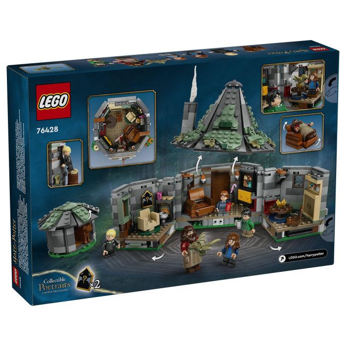 LEGO Harry Potter Cabaña de Hagrid: Una Visita Inesperada 76428 - Juego de Construcción de 896 Piezas, Para Niños a Partir de 8 Años