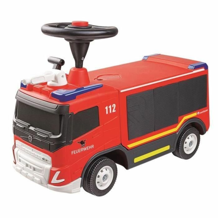 Smoby - Camión de bomberos Big Water Lance - Volante con bocina - Función lanza de agua - Al 440 mm - A partir de 2 años - Fabricado en Europa 4