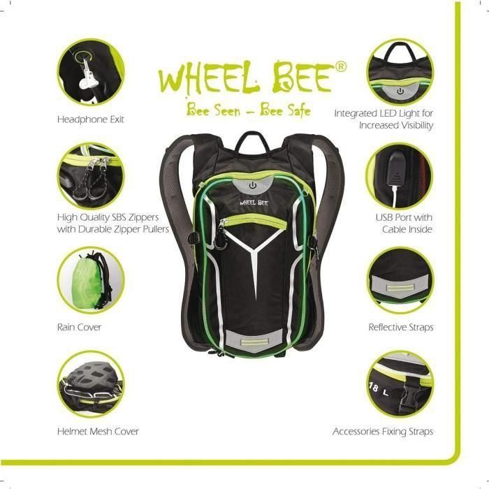 Mochila - SCHILDKRÖT - Wheel Bee MOCHILA PARA BICICLETA Bolsa Stelvio 1