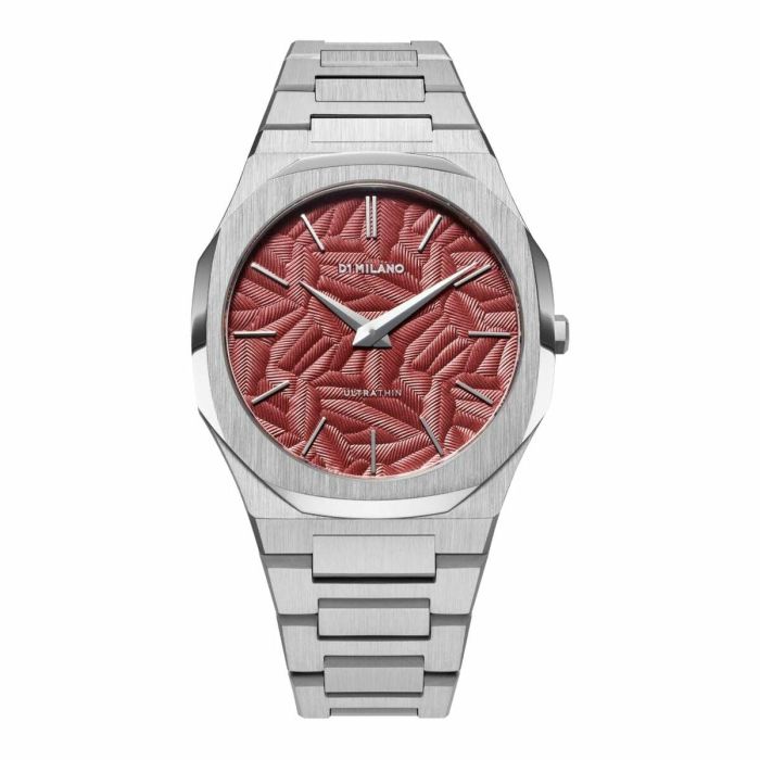 Reloj Hombre D1 Milano ULTRA THIN BARN RED Negro Plateado (Ø 40 mm) Reloj Hombre D1 Milano ULTRA THIN BARN RED Negro Plateado (Ø 40 mm)