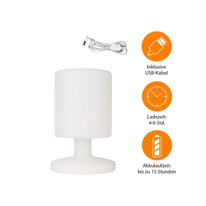 Farolillo Smartwares IDE-60067 Blanco Plástico 6 Farolillo Smartwares IDE-60067 Blanco Plástico 6
