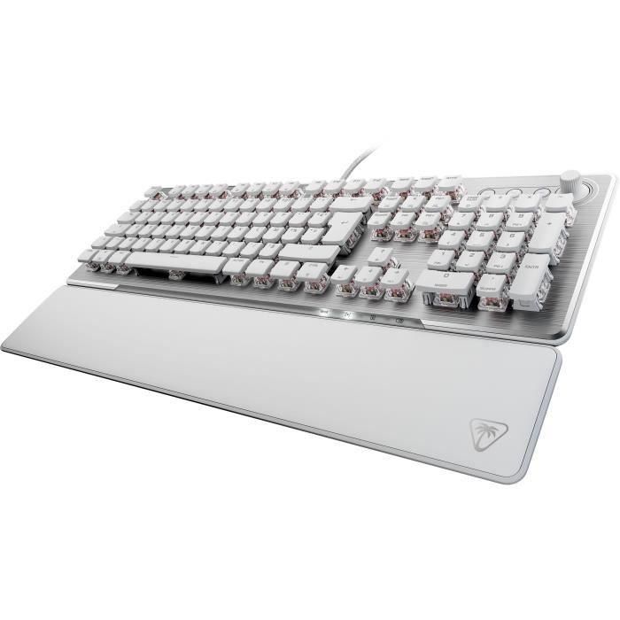Turtle Beach TBK-1002-12-FR Teclado mecánico para juegos de PC Vulcan II Blanco 2