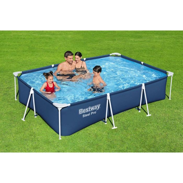 Bestway Piscina Rigida Adulto con Depurador 300x201x66 cm Jardin 56411 1