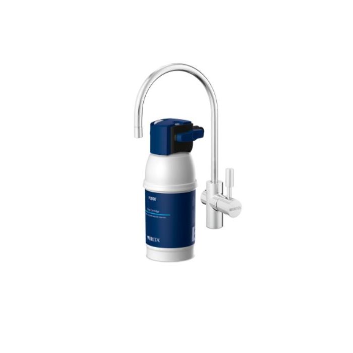 Brita Sistema de Filtración de Agua My Pure P1 con Grifo de Vía Única y Filtro P1000 Incluido