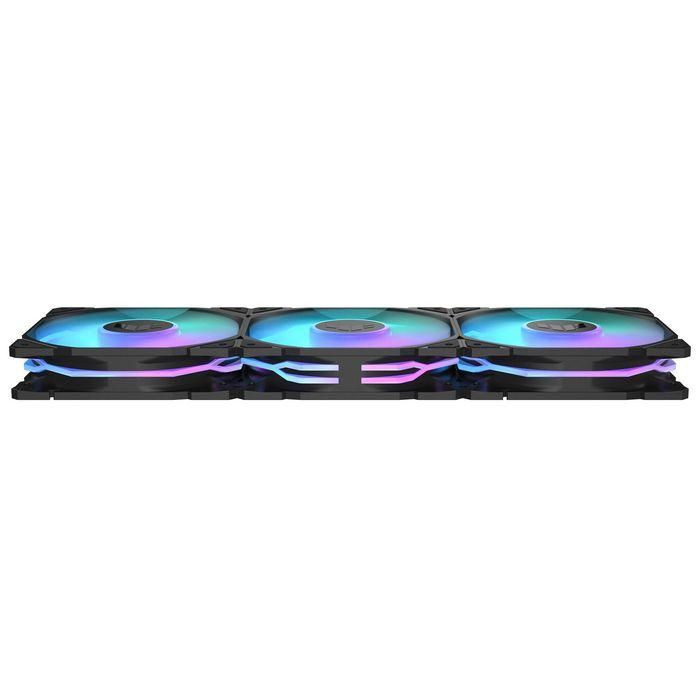 Asus TR120 ARGB Ventilador Chasis 120mm Alta Presión Estática y Flujo Aire, Iluminación Personalizable, Grosor 28mm, PWM 9