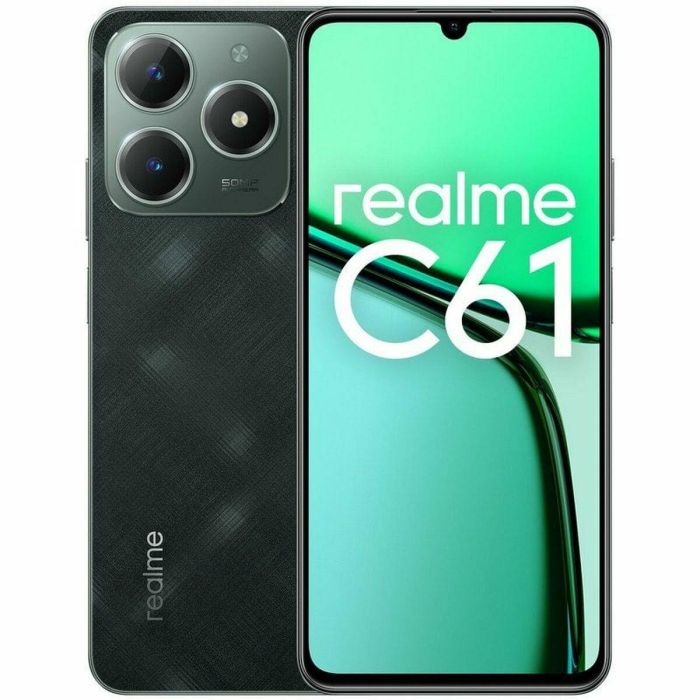 Smartphone Realme 6,74" Unisoc 6 GB RAM 256 GB Negro Verde 15 Smartphone Realme 6,74" Unisoc 6 GB RAM 256 GB Negro Verde 15