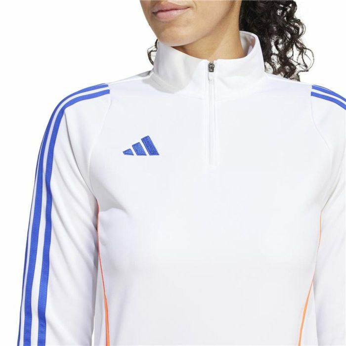 Sudadera sin Capucha Mujer Adidas Tiro24 Training Blanco 2