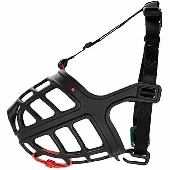 Hunter Bozal Albury 3, Protección Anti-Cebos Envenenados Removible, Plástico Acolchado, Medidas A:6.3 B:21.5 C:62cm, Negro para Perro 5 Hunter Bozal Albury 3, Protección Anti-Cebos Envenenados Removible, Plástico Acolchado, Medidas A:6.3 B:21.5 C:62cm, Negro para Perro 5