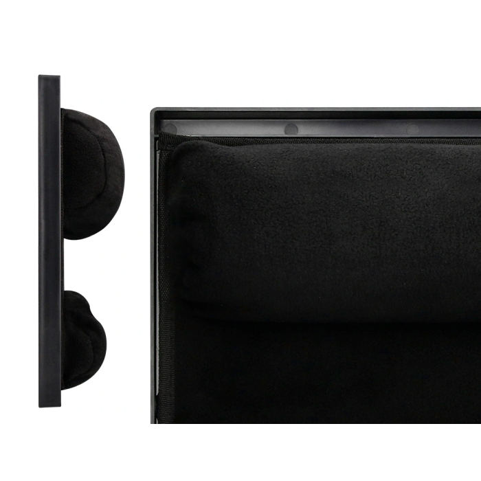 Q-connect Soporte Portátil Multifuncional Ajustable Hasta 17 Pulgadas, Soporte Movil y Ratón, 7 Ángulos, Negro 3