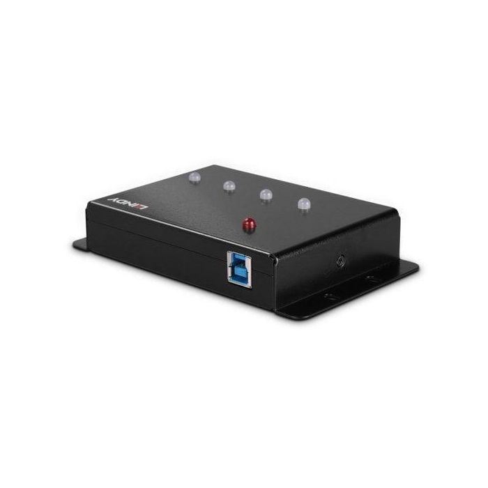 Lindy 4 Port USB 3.0 Metal Hub 1 Lindy 4 Port USB 3.0 Metal Hub 1