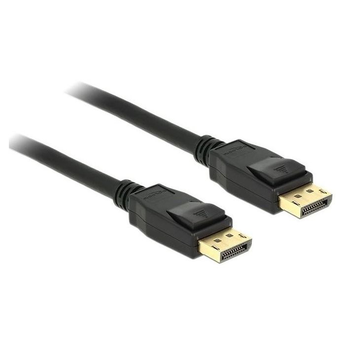 DELOCK Kabel DisplayPort 1.2 Stecker > DisplayPort Stecker 5 m schwarz 4K 1