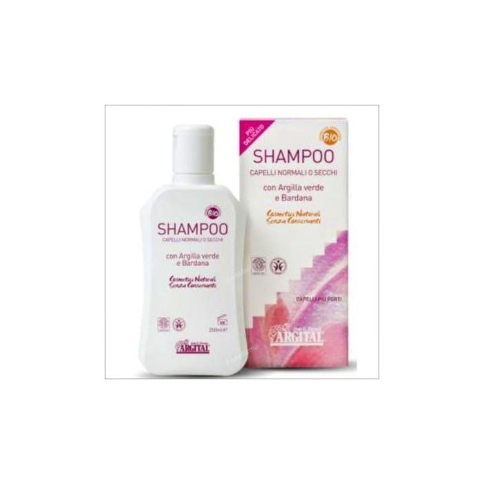 ARGITAL Champú Arcilla Enebro y Bardana Cabello Seco Fortificante Reequilibrante 250ml
