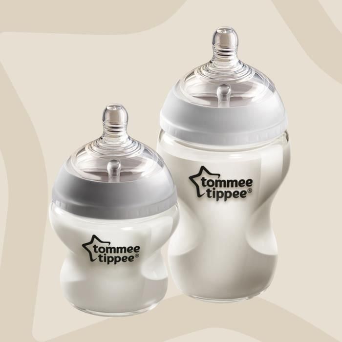 TOMMEE TIPPEE Biberón CTN Vidrio 250ml decorado Niño 4