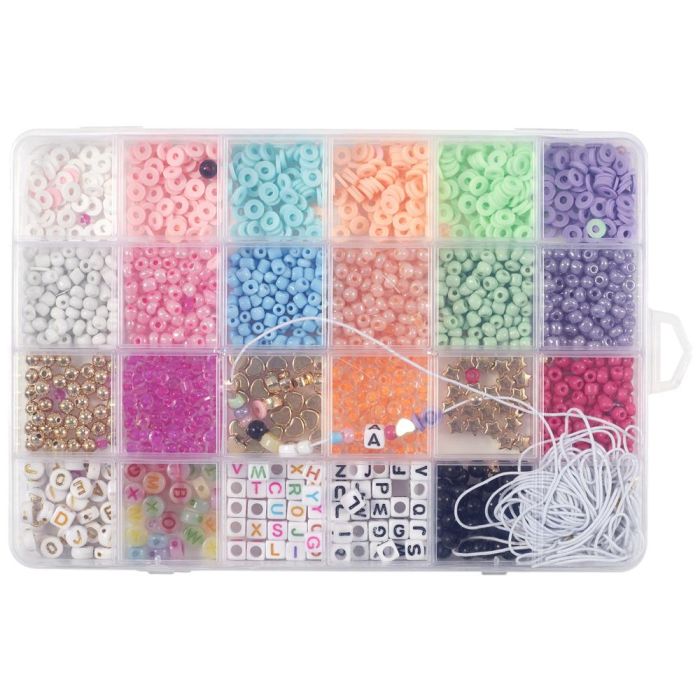 Jeux 2 momes Caja De 860 Cuentas Infantil Para Hacer Abalorios 2 Jeux 2 momes Caja De 860 Cuentas Infantil Para Hacer Abalorios 2