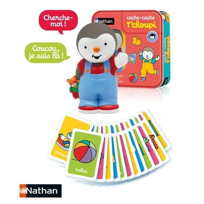 Nathan T'choupi Juego de Esconder y Buscar Interactivo Educativo para Bebés y Niños desde 6 Meses 1 Nathan T'choupi Juego de Esconder y Buscar Interactivo Educativo para Bebés y Niños desde 6 Meses 1