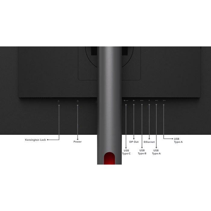 Lenovo Monitor 27" (68.6 cm) Quad HD (QHD) 2560x1440 IPS W-LED 6ms 16:9 350 cd/m² HDMI DisplayPort USB 8