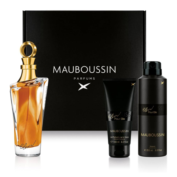 Mauboussin Elixir For Her Jumbo Set:Eau De Parfum+Jumbo Elixir For Her Shower Gel