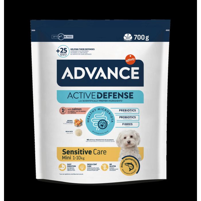 Affinity Ad Mini Sensitive Pienso para Perros con Sensibilidad Digestiva 700 gr