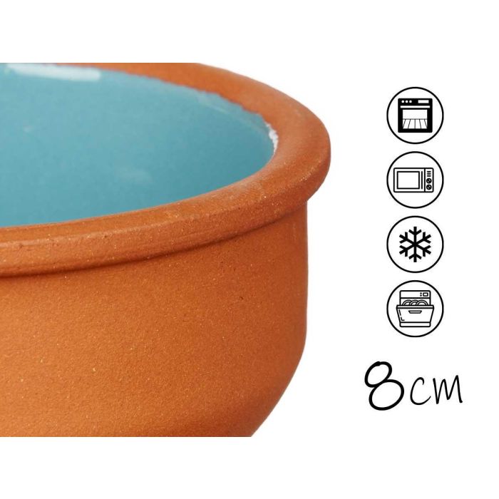 Set 6 Cazuelas Barro 8 Cm Color Azul La Dehesa (10 Unidades) 3 Set 6 Cazuelas Barro 8 Cm Color Azul La Dehesa (10 Unidades) 3