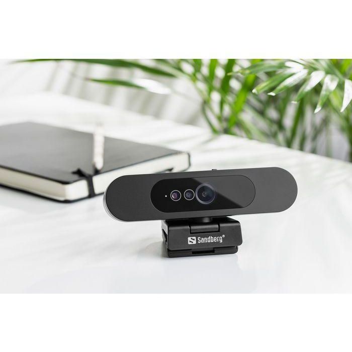 Sandberg Webcam Face-ID 2 Full HD 1080P con Reconocimiento Facial Windows Hello Micrófono Estéreo 6 Sandberg Webcam Face-ID 2 Full HD 1080P con Reconocimiento Facial Windows Hello Micrófono Estéreo 6