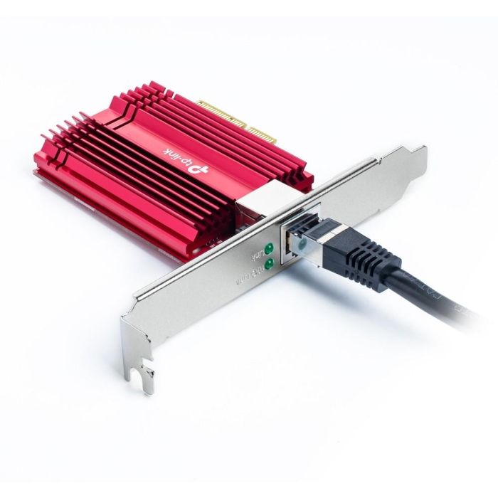 TP-Link TX401 Adaptador de red PCI Express 10 Gigabit, compatible con Windows y Linux, incluye cable CAT6A 1 TP-Link TX401 Adaptador de red PCI Express 10 Gigabit, compatible con Windows y Linux, incluye cable CAT6A 1