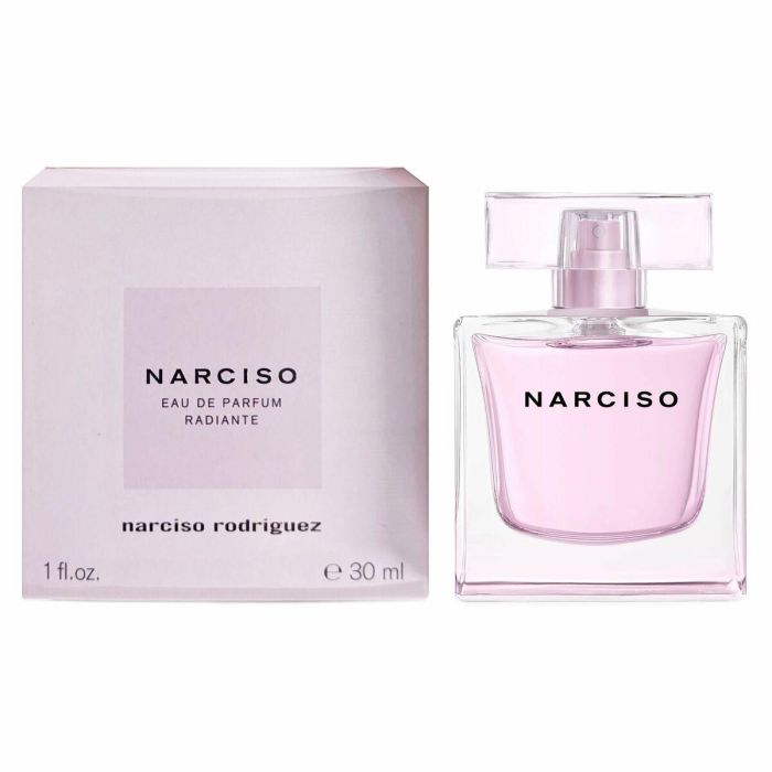 Narciso Rodriguez NARCISO RADIANTE EDP Vapo 30 ml - Fragancia Almizclada Amaderada, 86% Ingredientes Naturales, Certificación Vegana
