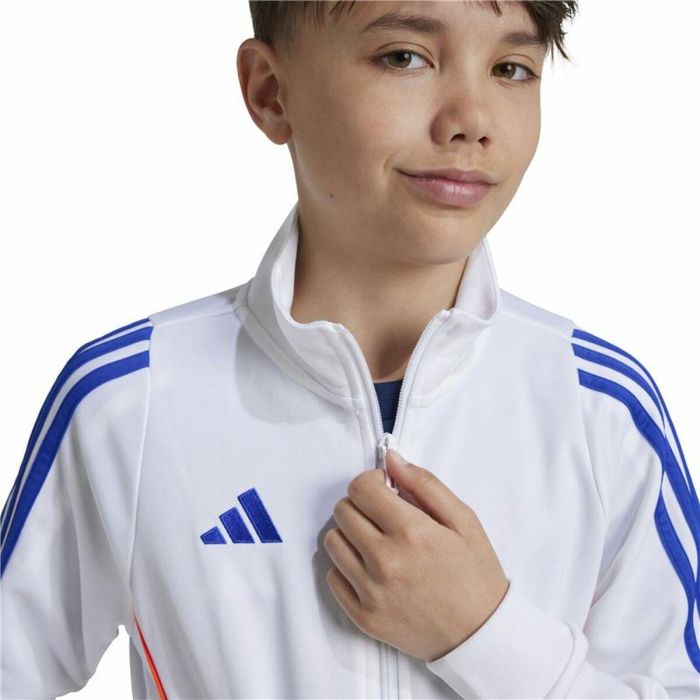 Chaqueta Deportiva para Niños Adidas Tiro24 Training Blanco 1