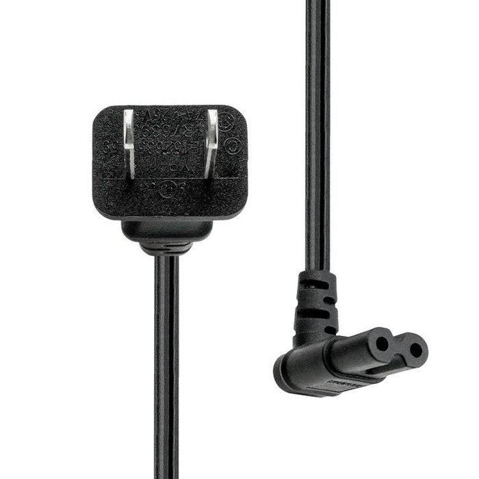 ProXtend Power Cord US type A to angled C7 2M Black 1 ProXtend Power Cord US type A to angled C7 2M Black 1